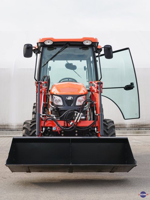 Hinomoto HM475 • kabína a nakladač