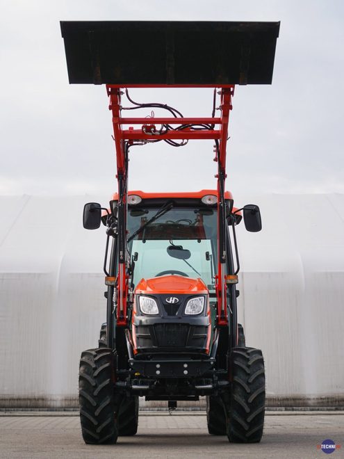 Hinomoto HM475 • kabína a nakladač